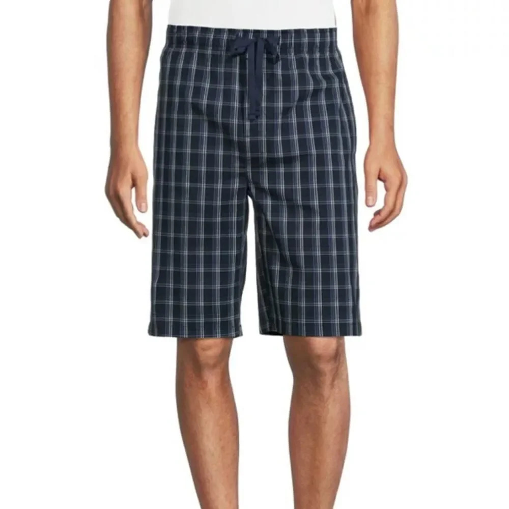 Hanes Men's and Big Men's Woven Stretch Sleep Jam Shorts, 2-Pack 2XL NWOT - Picture 7 of 9